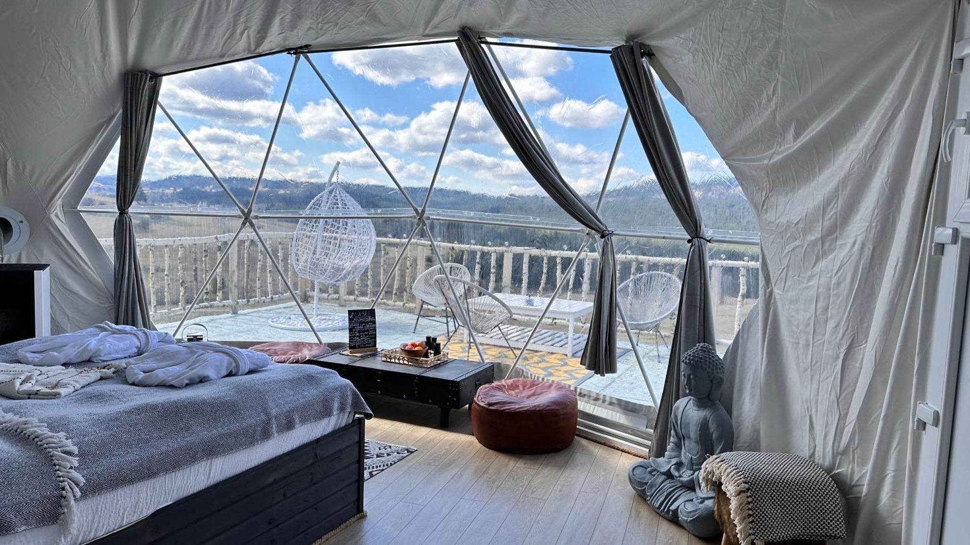 Dorna Iglu Luxury Glamping Resort Dorna Cindrenilor Exterior photo